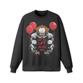 WE ALL LIFT DOWN HERE (CLASSIC BALLOONS)- Oversized Long Sleeve Sweats-Faded Black-League of Lifters