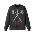 THE BLAIR LIFT PROJECT- Oversized Long Sleeve Sweatshirt-Faded Black-League of Lifters