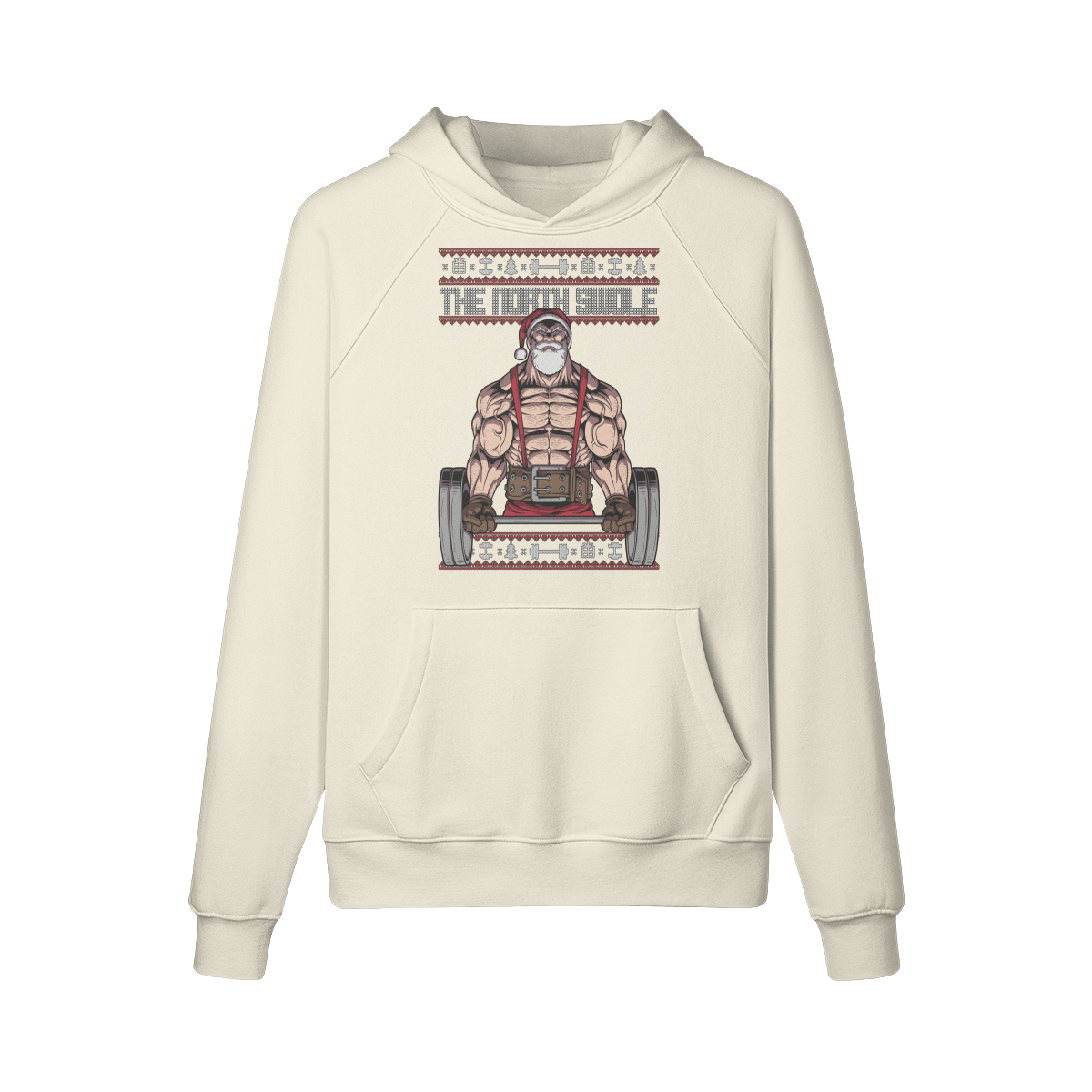 THE NORTH SWOLE- Hoodie-Rice Apricot-League of Lifters