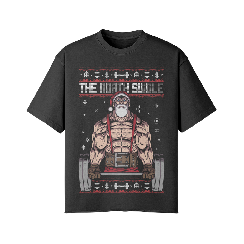 THE NORTH SWOLE- Pump Top-Snow Wash-League of Lifters