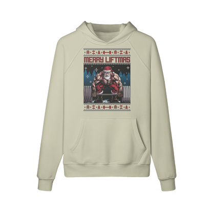 MERRY LIFTMAS- Hoodie-Camel-League of Lifters