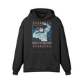 FROSTY THE SWOLEMAN- Oversized Hoodie-Faded Black-League of Lifters