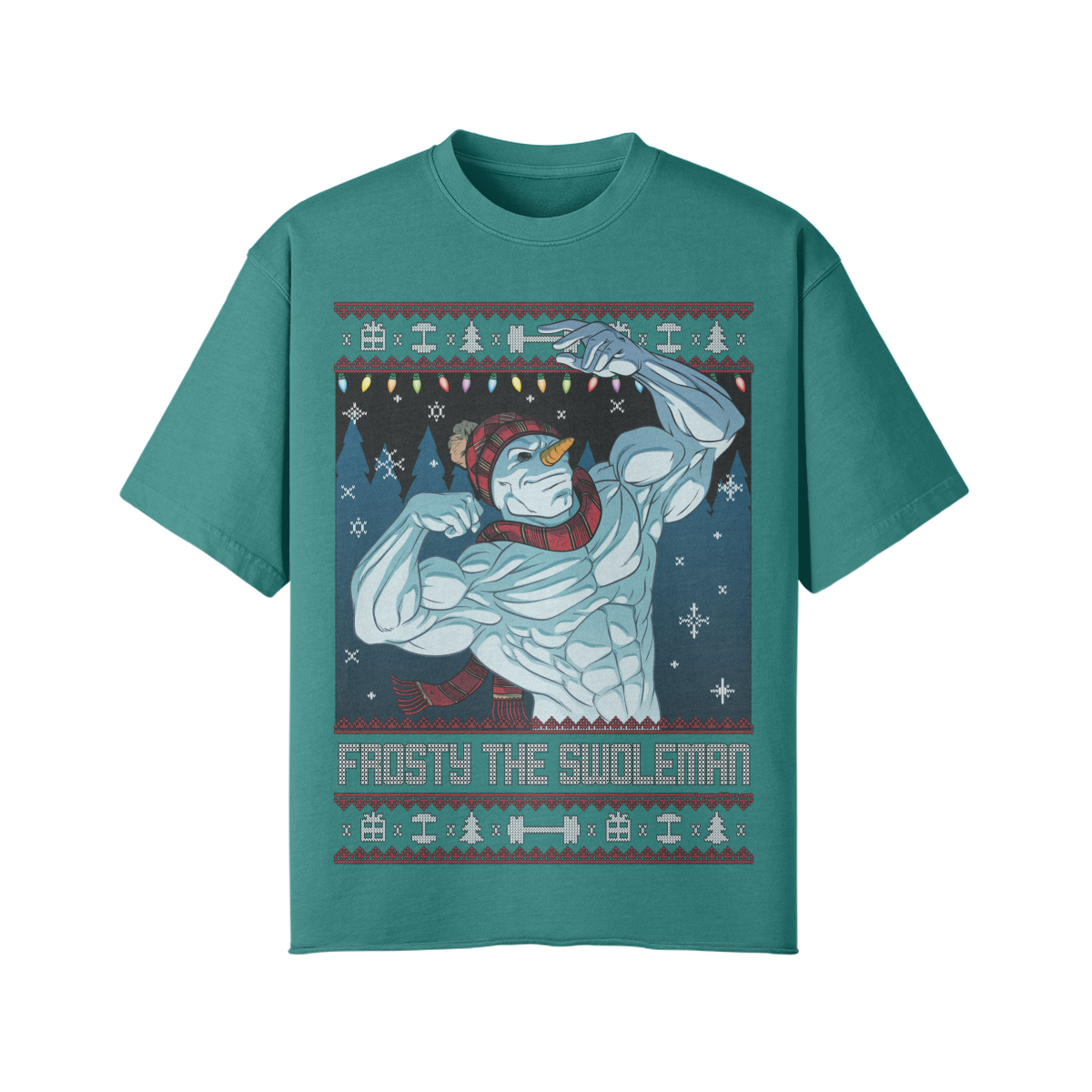 FROSTY THE SWOLEMAN- Pump Top-Wintergreen Dream-League of Lifters