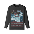 FROSTY THE SWOLEMAN- Classic Long Sleeve Top-Black-League of Lifters