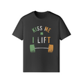 KISS ME I LIFT- Classic T-Shirt-Black-League of Lifters