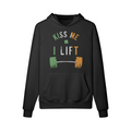 KISS ME I LIFT- Hoodie-Black-League of Lifters