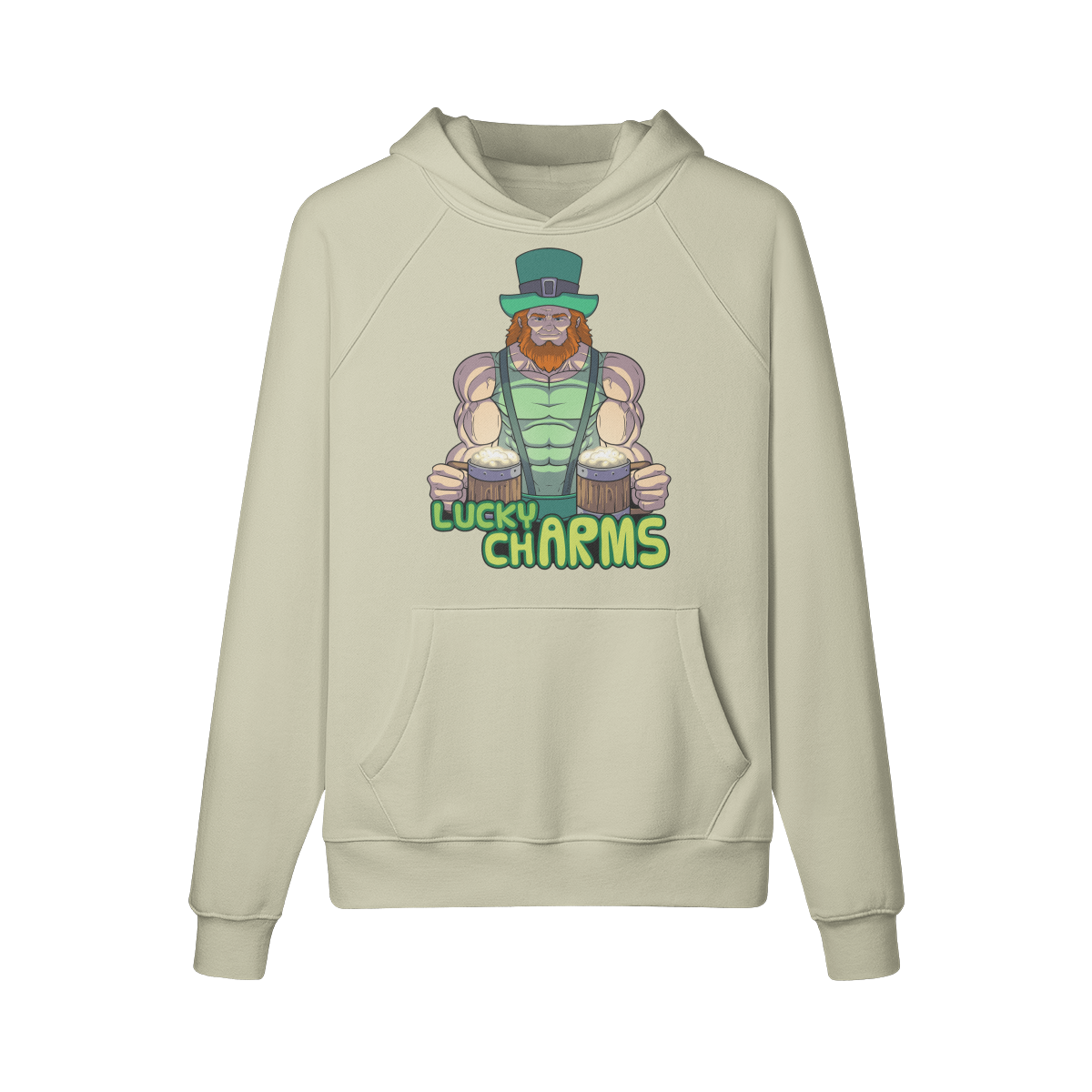 LUCKY CHARMS- Hoodie-Camel-League of Lifters