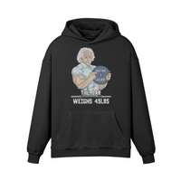 THE BAR WEIGHS 45LBS- Oversized Hoodie